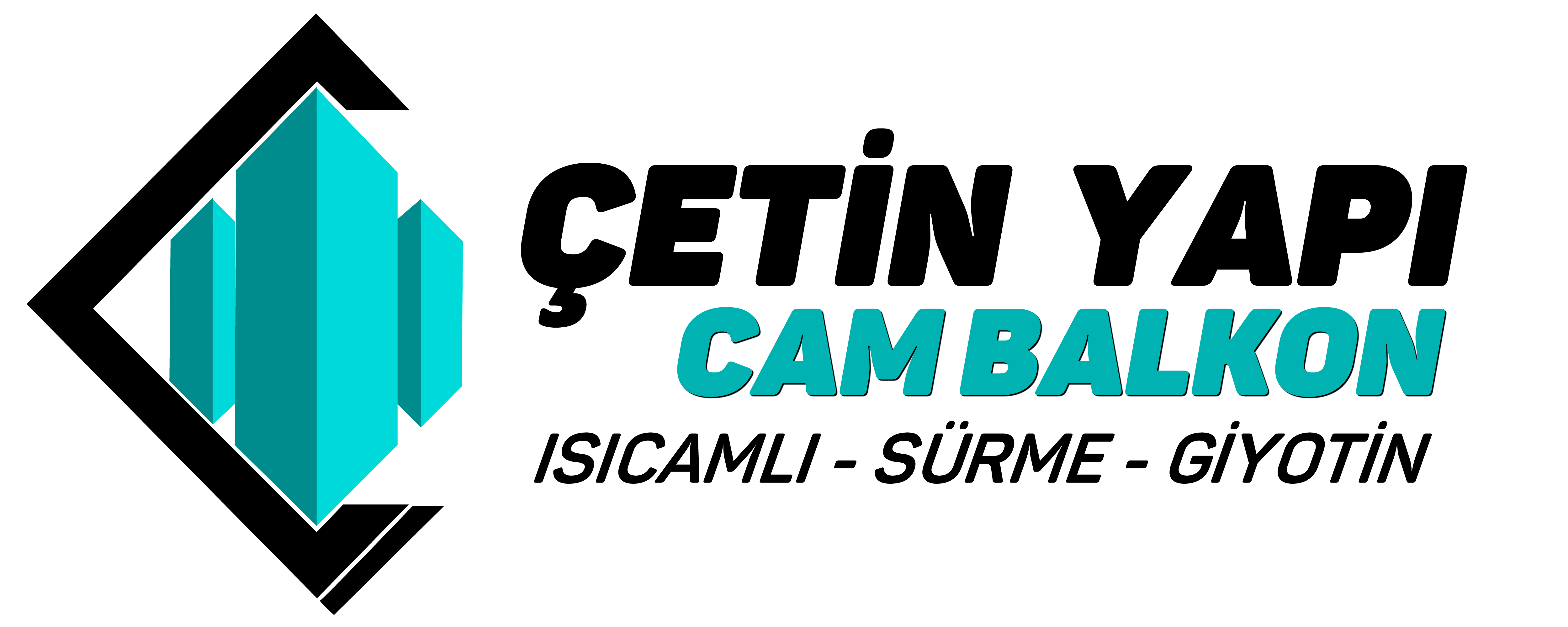 Çetin Yapı Cam Balkon Isıcamlı Sürgülü Giyotin